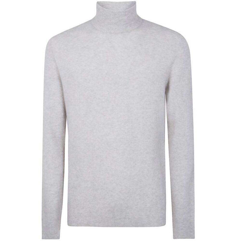 NUUR Men's Cashmere Blend Turtleneck Sweater Men GREY Sweaters & Cardigans